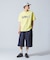 SHORT BAGGY DENIM PANTS
