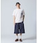 SHORT BAGGY DENIM PANTS