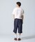 SHORT BAGGY DENIM PANTS