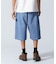 SHORT BAGGY DENIM PANTS