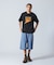 SHORT BAGGY DENIM PANTS