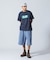 SHORT BAGGY DENIM PANTS