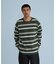 STRIPED L/S TEE