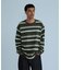 STRIPED L/S TEE