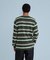 STRIPED L/S TEE