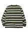 STRIPED L/S TEE