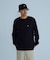STRIPED SLEEVE L/S TEE