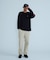 STRIPED SLEEVE L/S TEE