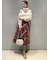ロービングチェックロングスカート