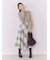 ロービングチェックロングスカート