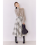 ロービングチェックロングスカート