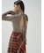 ロービングチェックロングスカート