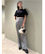 美脚ストレッチパンツ