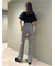 美脚ストレッチパンツ