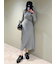 バックオープンニットワンピース