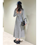 バックオープンニットワンピース