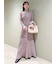 バックオープンニットワンピース