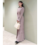 バックオープンニットワンピース