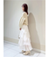 プリーツティアードチュールスカート