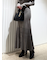 【WEB限定サイズあり】オフショルボタンニットワンピース