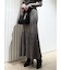 【WEB限定サイズあり】オフショルボタンニットワンピース