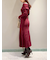 【WEB限定サイズあり】オフショルボタンニットワンピース