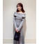 【WEB限定サイズあり】オフショルボタンニットワンピース