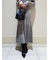 【WEB限定サイズあり】オフショルボタンニットワンピース