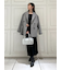 【WEB限定サイズあり】オフショルボタンニットワンピース