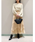 ファーライクニットプルオーバー