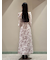 リボンプリントワンピース