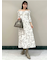 リボンプリントワンピース