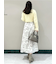 ケーブルリボンカーディガン
