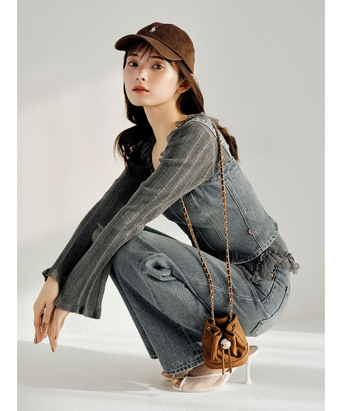 snidel メッシュパイピングミュール ホワイト　M　スナイデル SNIDEL｜メッシュパイピングミュール | Rakuten Fashion(楽天