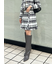 ツイードフレアミニスカート