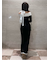 フロントクロスニットワンピース