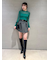 ベルテッドストラクチャーミニスカート