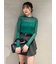 ベルテッドストラクチャーミニスカート