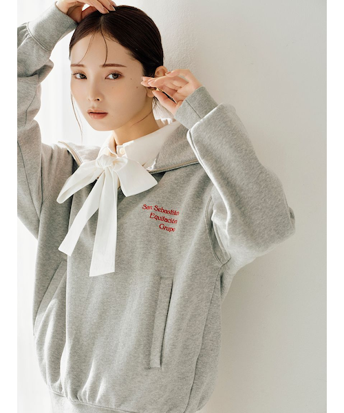 スキッパーロゴスウェット｜スナイデルの通販｜&mall（アンド