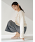 Sustainableストレートナロースカート