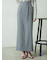 Sustainableストレートナロースカート