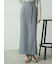 Sustainableストレートナロースカート