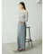 Sustainableストレートナロースカート