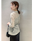 レースジャケット×サテンキャミワンピースSET