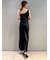 レースジャケット×サテンキャミワンピースSET