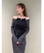アメスリ×オフショルニットセット