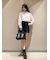 Sustainableレイヤードクロップドシャツ