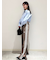 Sustainableレイヤードクロップドシャツ