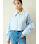 Sustainableレイヤードクロップドシャツ