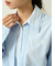 Sustainableレイヤードクロップドシャツ